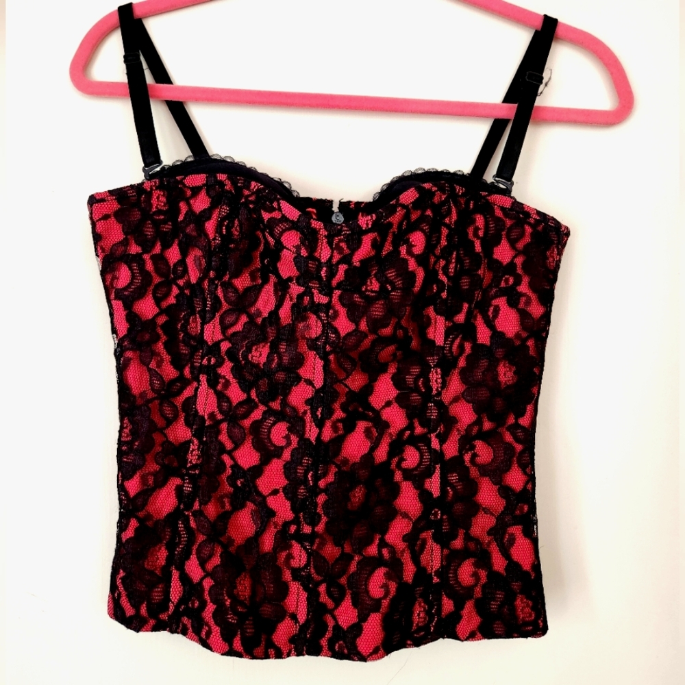 Victoria's Secret lace corset top